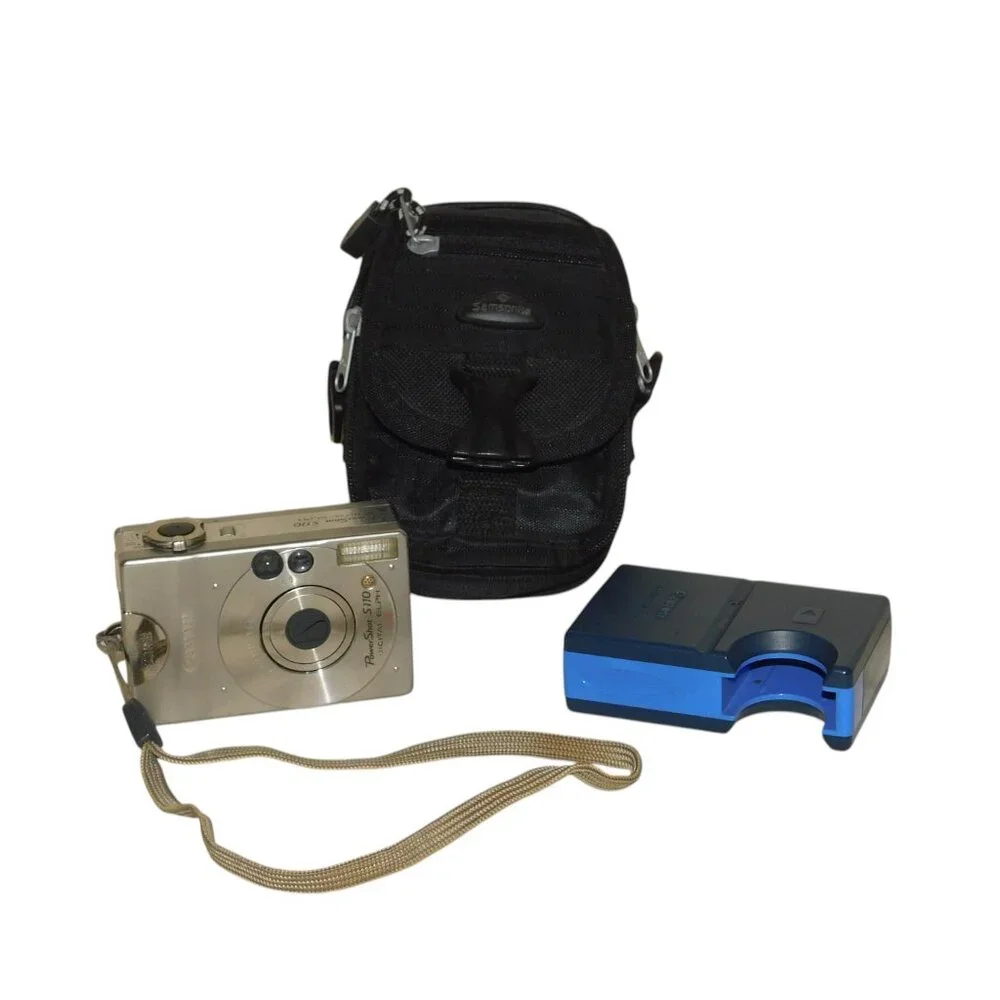Canon Power Shot S110 Digital Elph Camera For Parts Or Repair